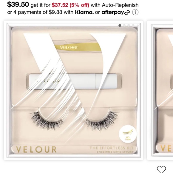 BNIB Velour Effortless Eyelashes (Sephora) - Picture 4 of 4